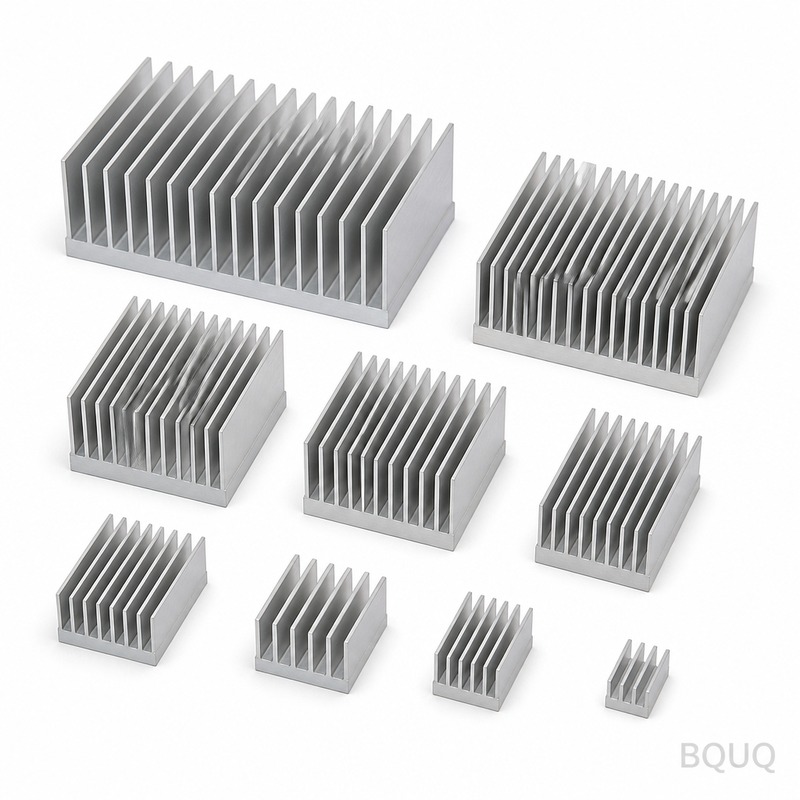 BQUQ Gebondeter Lamellenkühlkörper aus Aluminium |