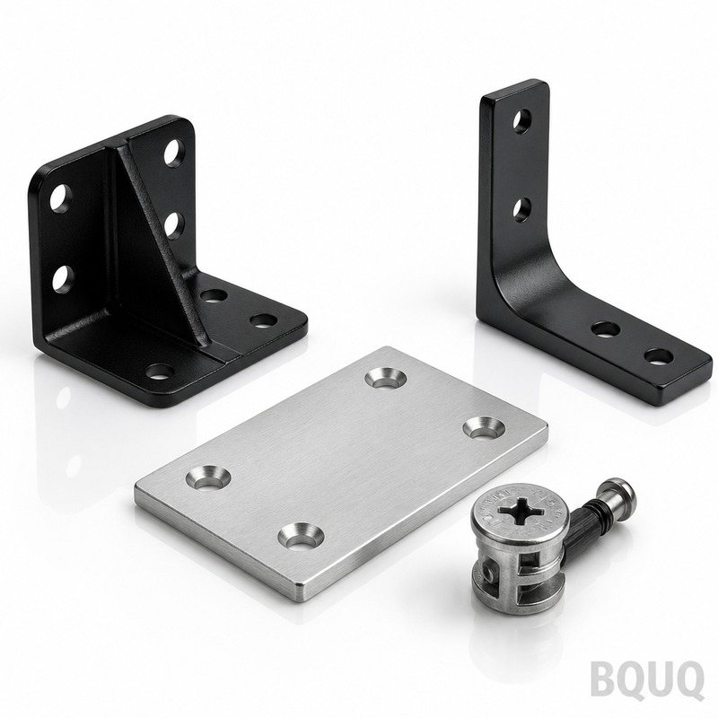 Präzisionsgefräste Möbelwinkel aus CNC-Bearbeitung