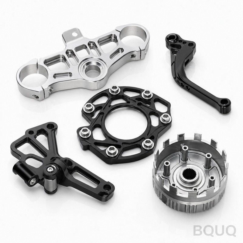 CNC-gefräste Motorradteile | BQUQ Präzisionsfertigung China
