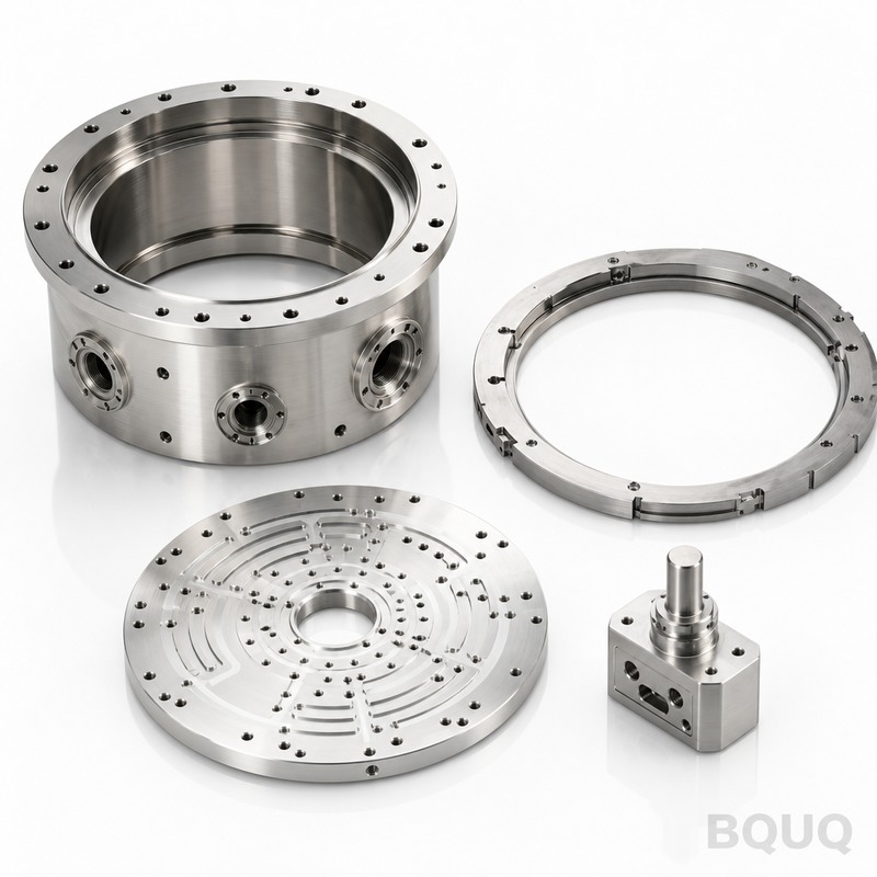 BQUQ CNC-gefräste Halbleiterkammerteile, Präzision