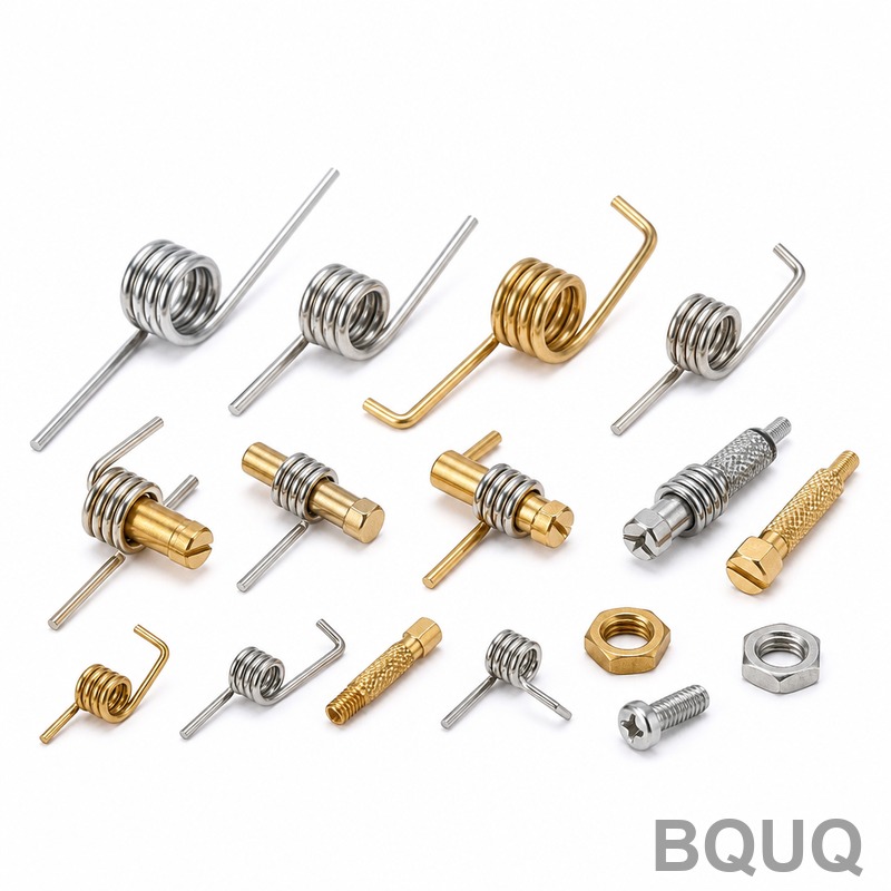 BQUQ Kupfer-Bügelwellen-Drehfedern Kollektion 02 –