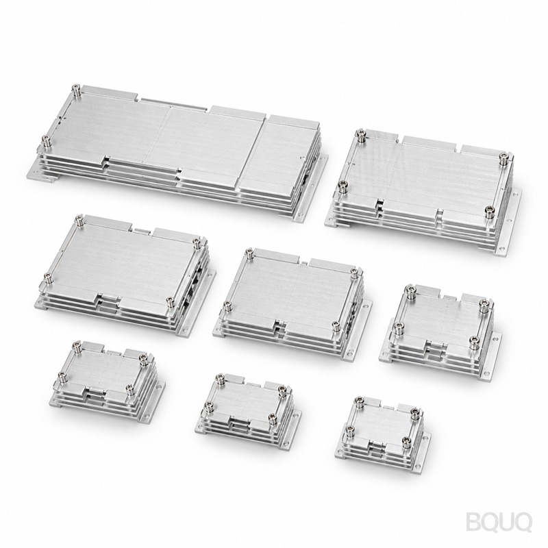 DC-DC-Modul-Kühlkörper | Präzisions-CNC-Bearbeitun