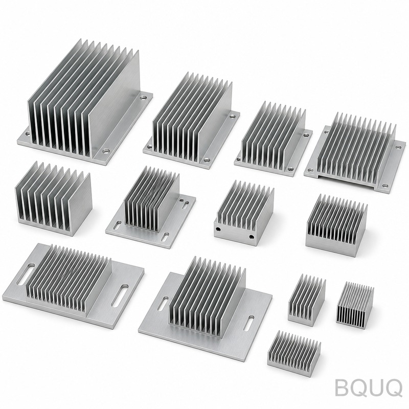 Kundenspezifische Aluminium-Strangpresskühlkörper 