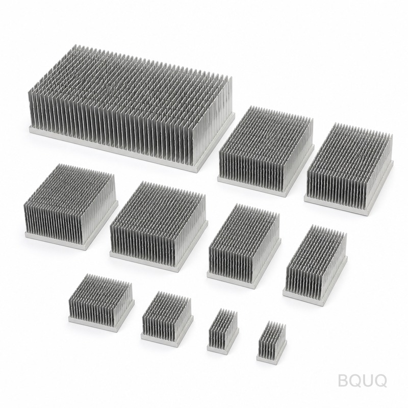 BQUQ Faltrippen-Aluminium-Kühlkörper | Präzisions-