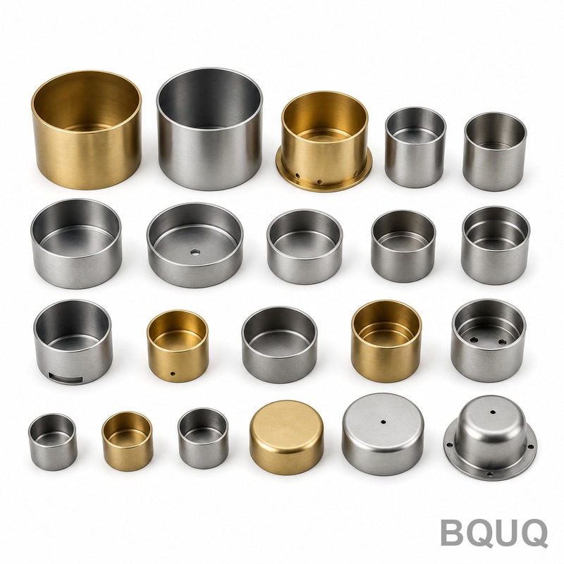 BQUQ Präzisions-Tiefziehteile Metallbecher Kollekt