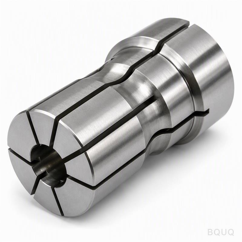 BQUQ CNC-gefertigte Automatendrehmaschine Typ 25 Spannzange mit Taillenschlitz-Detail
