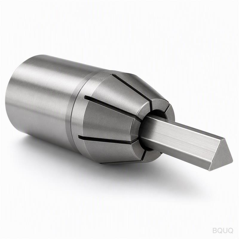 BQUQ CNC-gefertigtes Automatendreh-Futter 25er Typ mit Dreikant-Stangenmaterial
