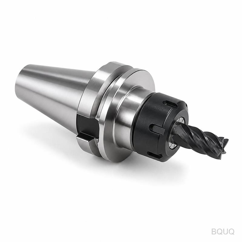 <strong>BQUQ CNC-gefräster BT40-Spannzangenfutter mit Schaftfräser-Werkzeughalter</strong>
