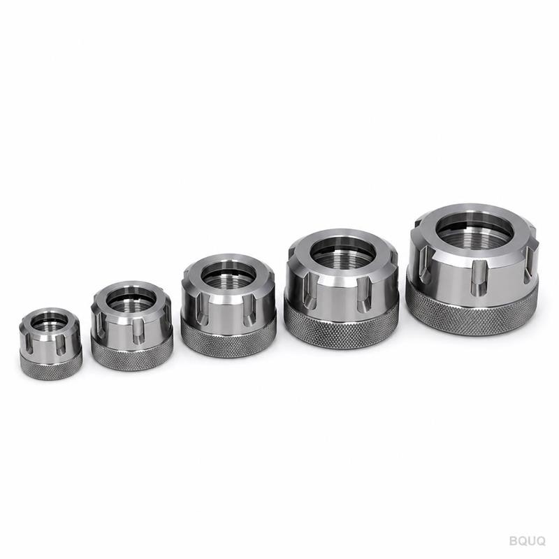 BQUQ CNC-gefräste ER-Spannzangenmuttern-Sets in ve