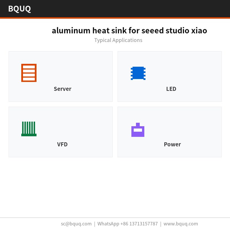 Aluminium-Kühlkörper für Seeed Studio XIAO