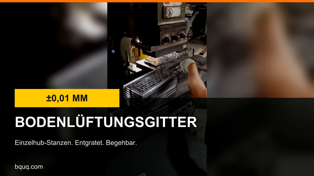 Gestanzte Bodenlüftungsgitter | Begehbare Luftgitter aus Stahl, Maßanfertigung